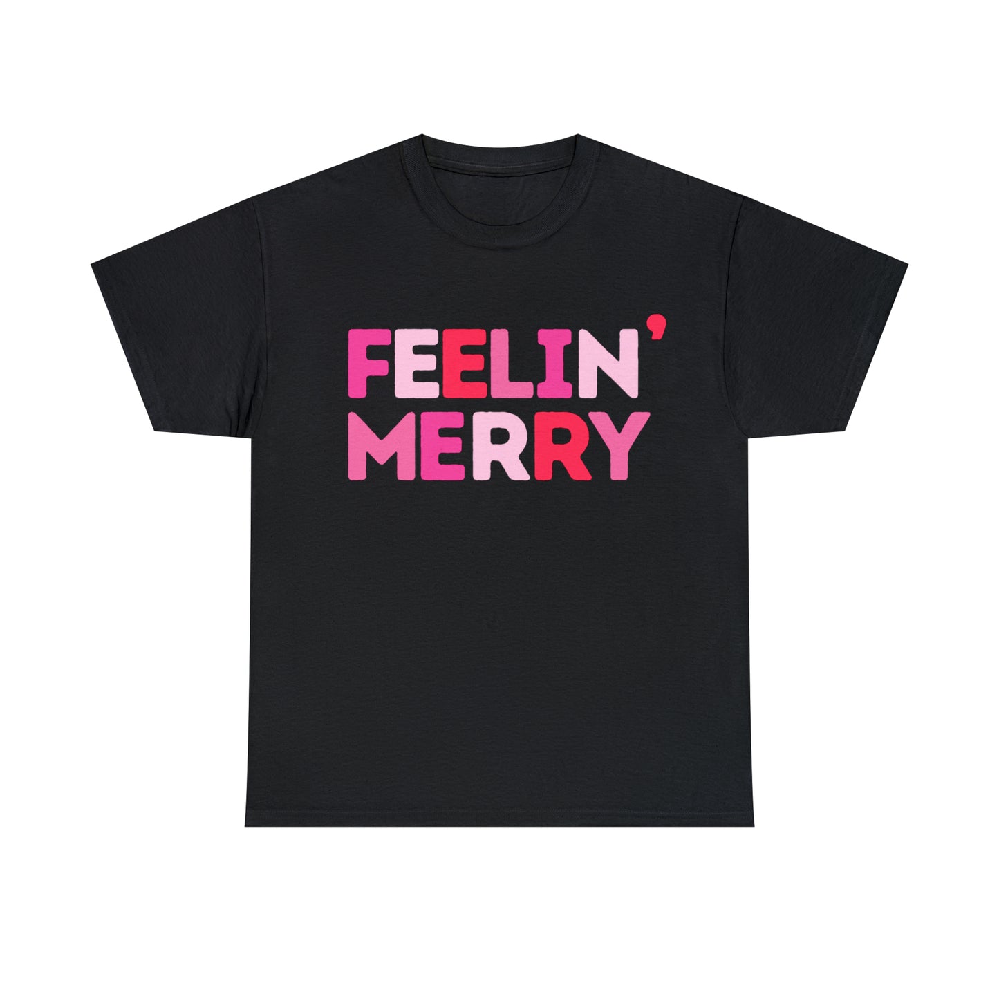 Feelin' Merry Unisex Heavy Cotton Tee