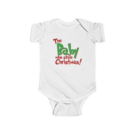 The Baby Who Stole Christmas Onesie