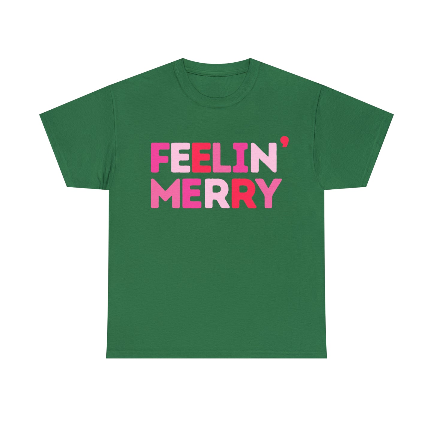 Feelin' Merry Unisex Heavy Cotton Tee